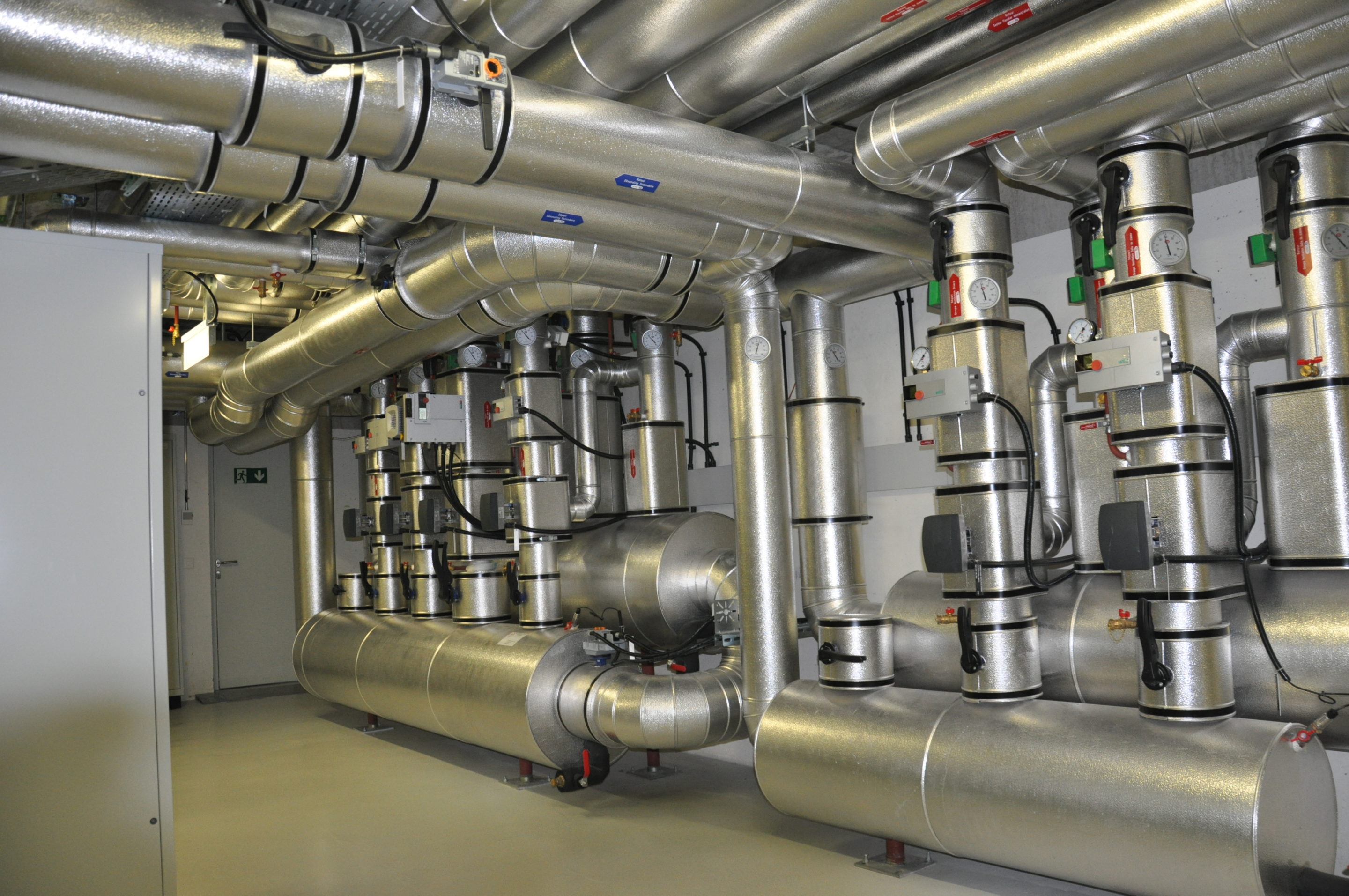 Isolation de tuyaux de chauffage et sanitaires ITPF